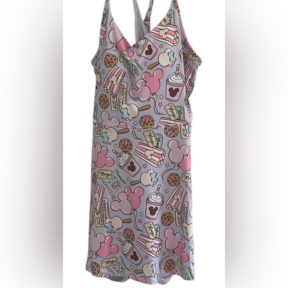 Colorful Printed Mini Dress